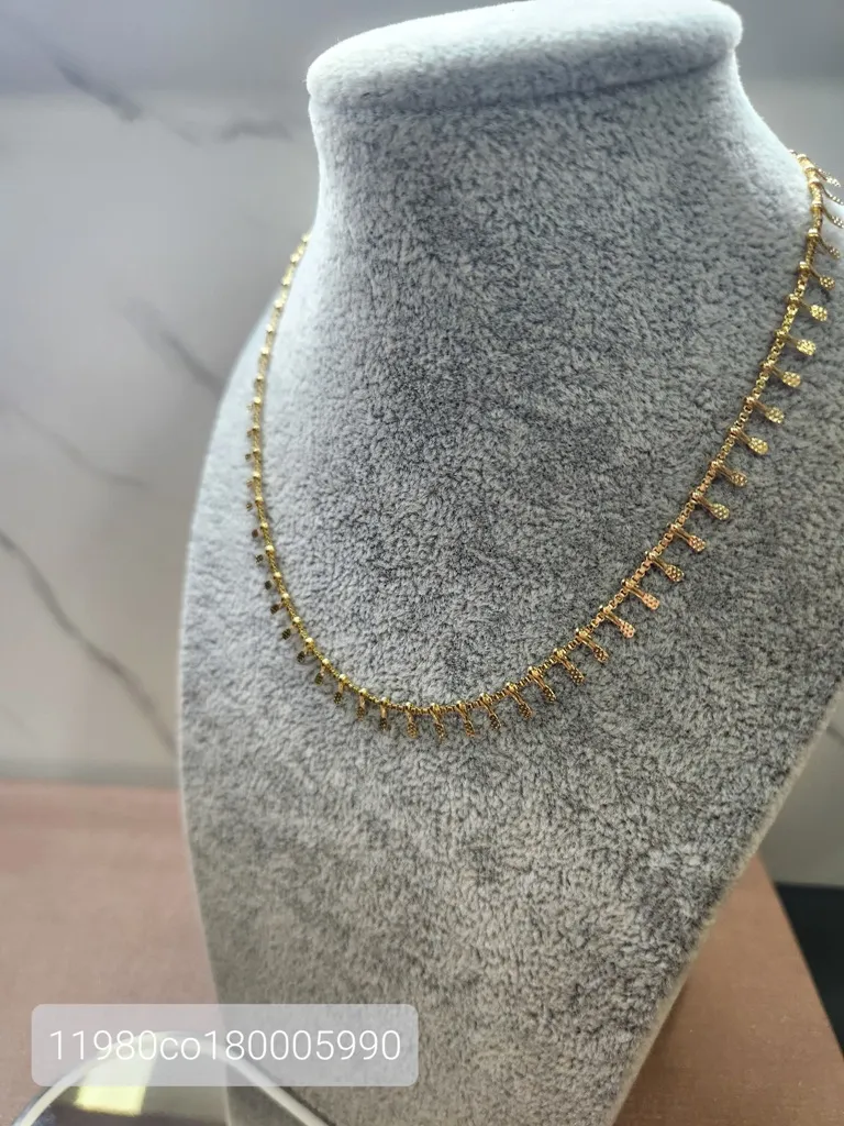 COLAR OURO CHOKER PINOS