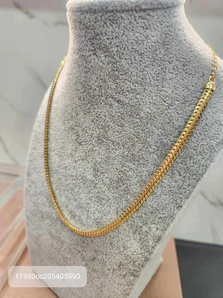 COLAR OURO CORR MALEÁVEL