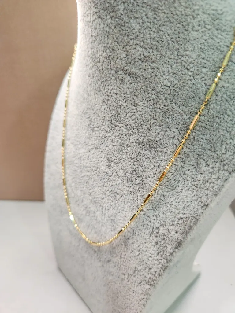 COLAR OURO CORR PININHOS