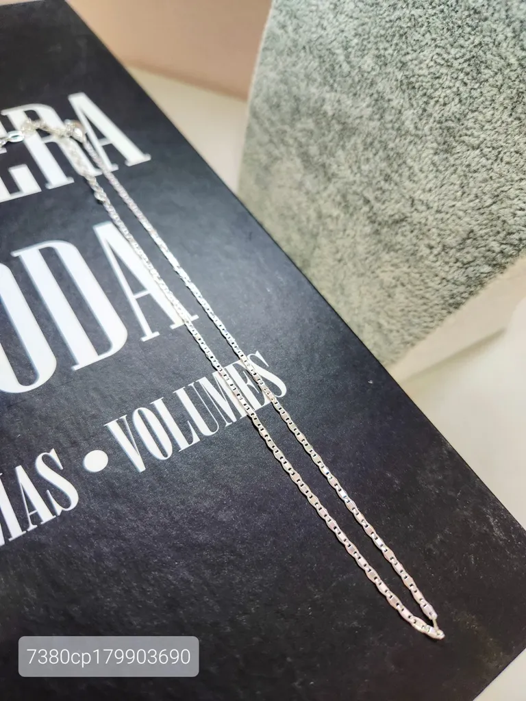 COLAR PRATA CHOKER CORRENTE CHAPADA