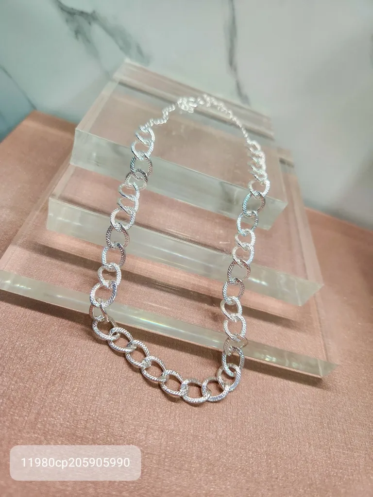 COLAR PRATA CORR GRUME GROSSA