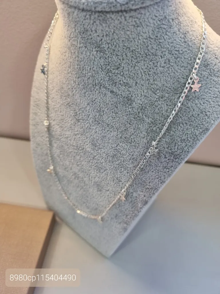 COLAR PRATA ESTRELAS