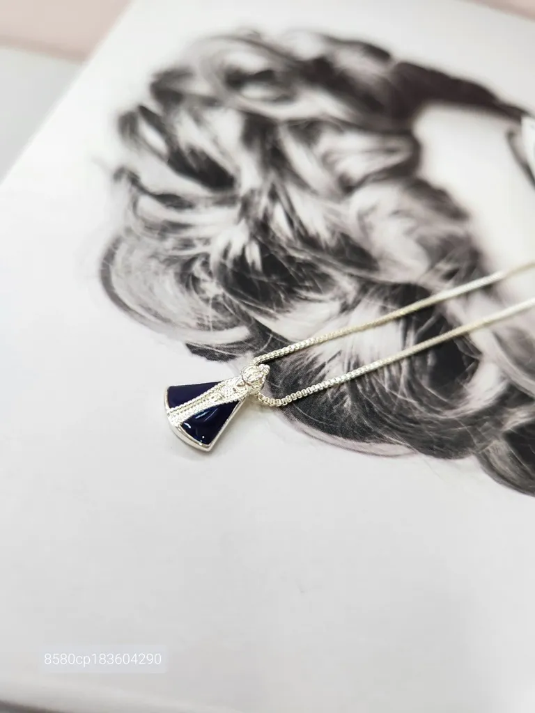 COLAR PRATA NS ESMALTADA