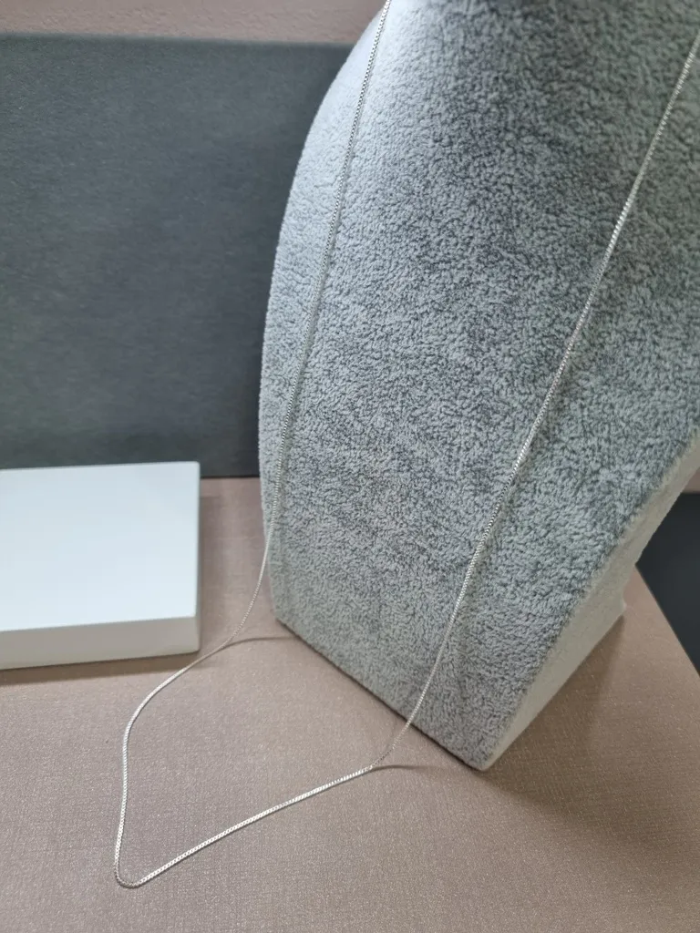 COLAR PRATA VENEZIANA 60CM