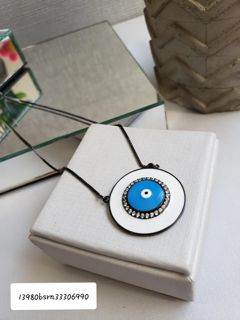 COLAR RN OLHO GREGO ESMALTADO