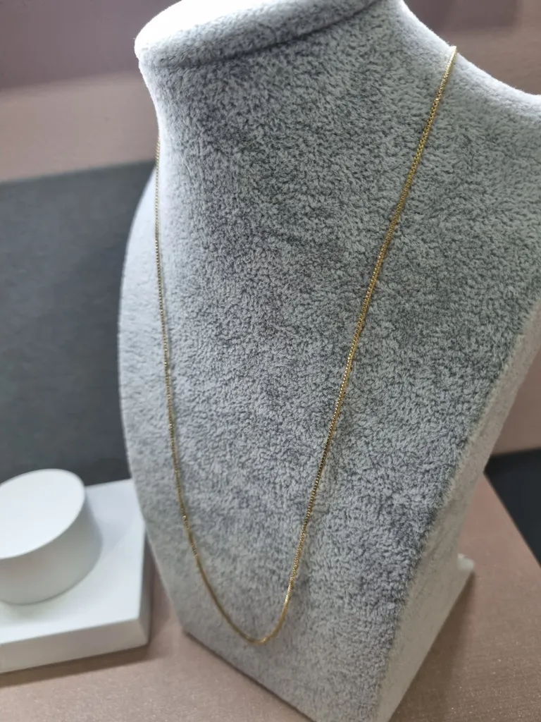 COLAR VENEZIANA OURO 45CM