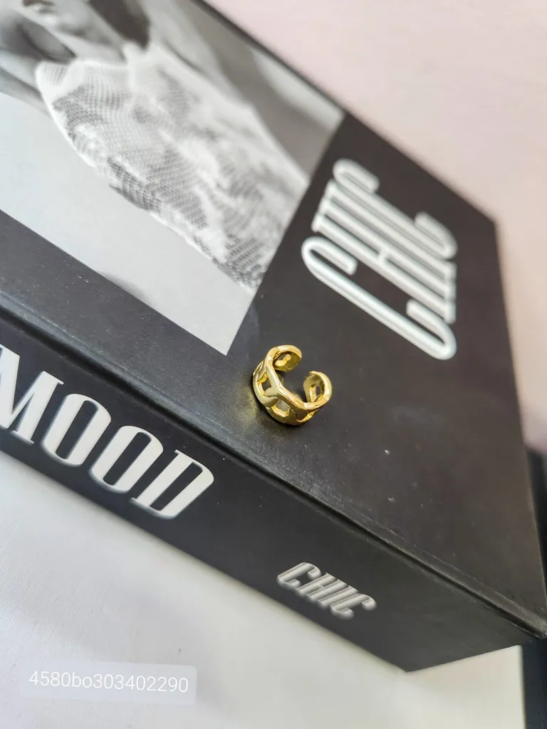 PIERCING FAKE OURO CORRENTE