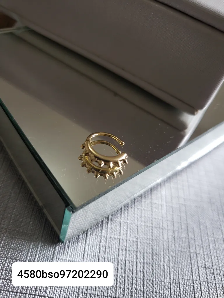 PIERCING FAKE OURO SPIKES