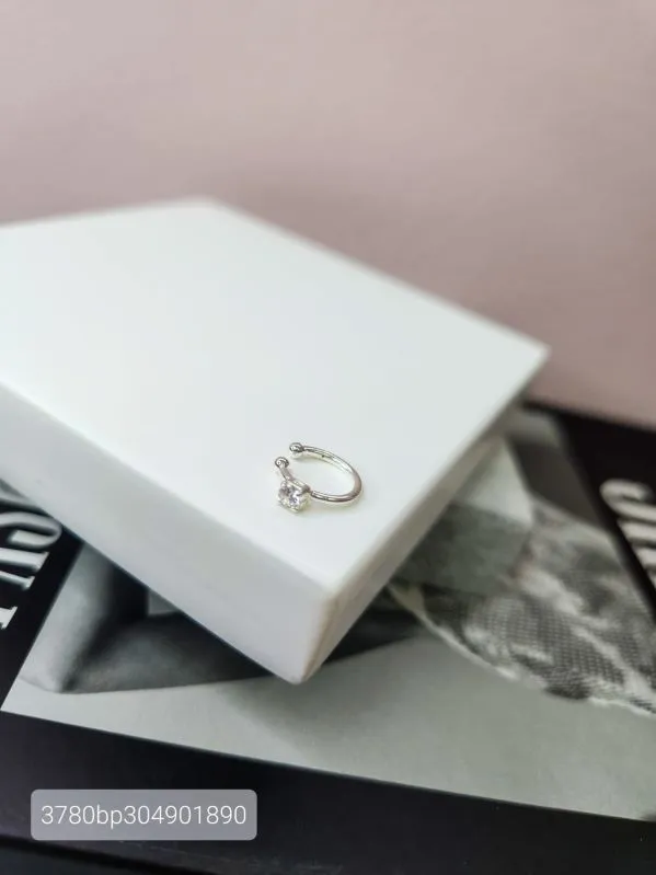 PIERCING FAKE PRATA FIO Z