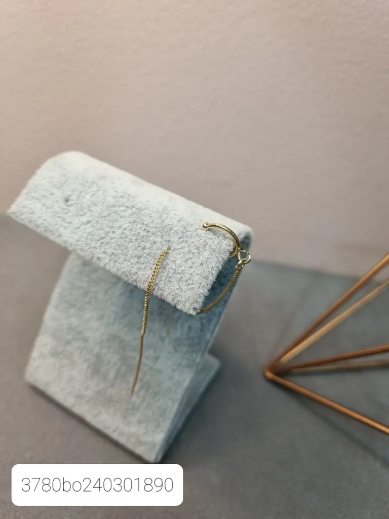 PIERCING OURO CORRENTE