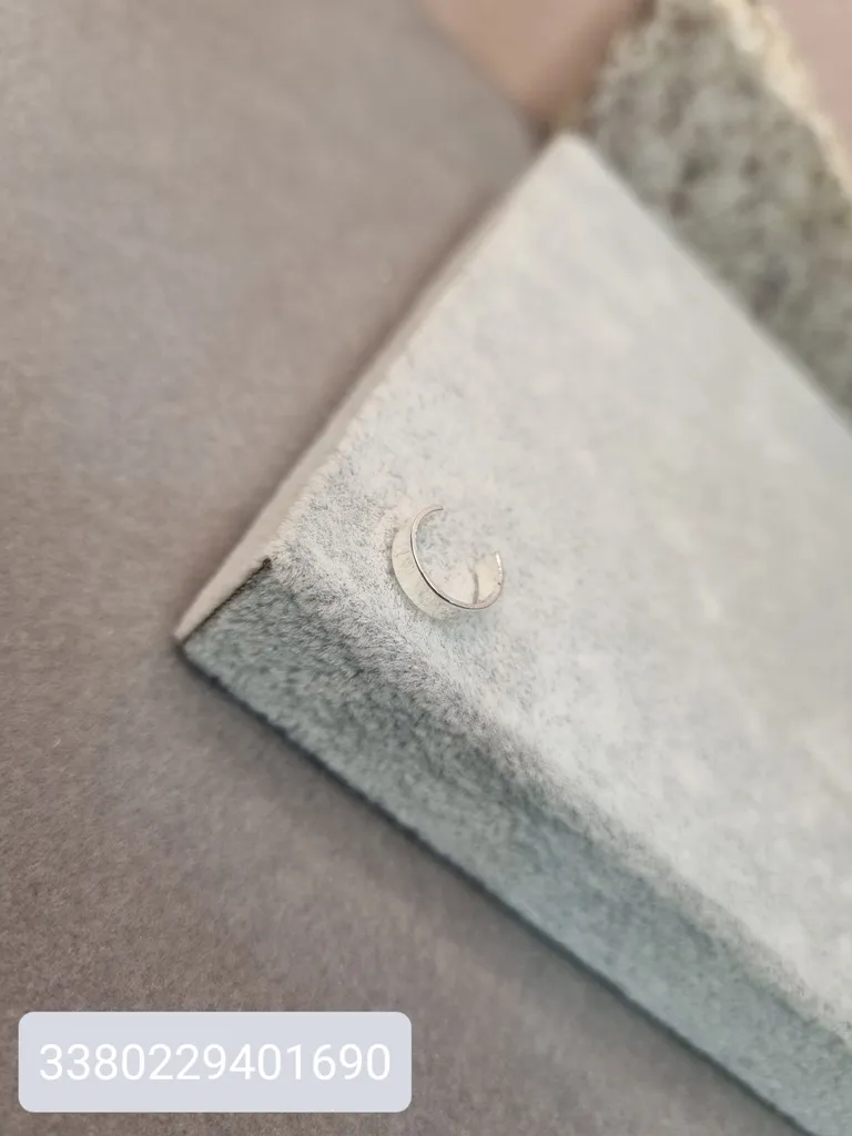 PIERCING PRATA CHAPADO