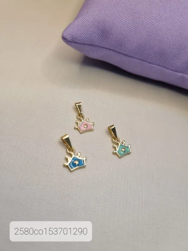 PINGENTE OURO PETIT COROINHA