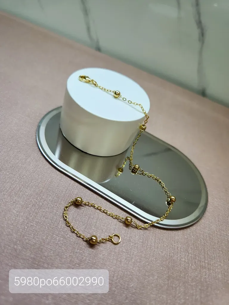 PULSEIRA OURO BOLINHAS