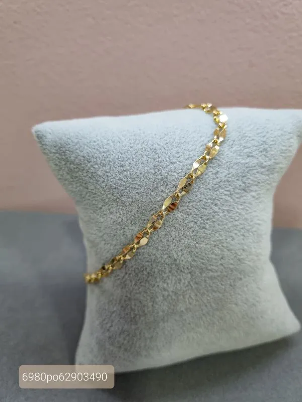 PULSEIRA OURO C ELOS LOSANGO