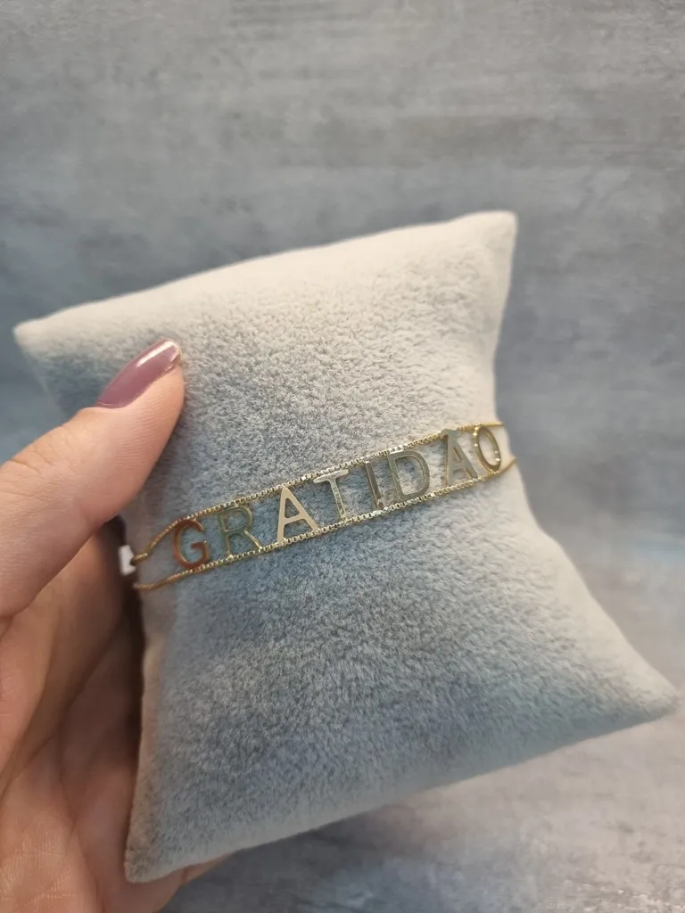 PULSEIRA OURO GRATIDÃO