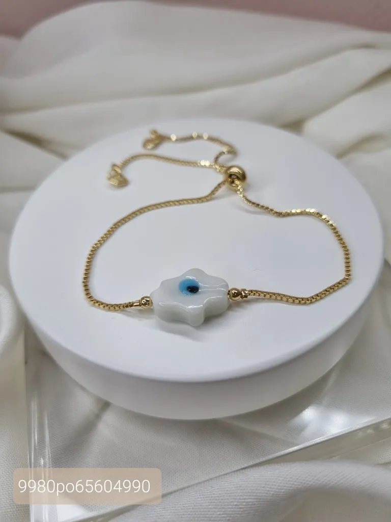 PULSEIRA OURO HAMSÁ OLHO