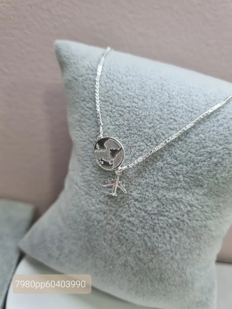 PULSEIRA PRATA AMO VIAJAR