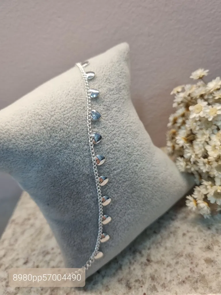 PULSEIRA PRATA CORRENTE CORA FIXO