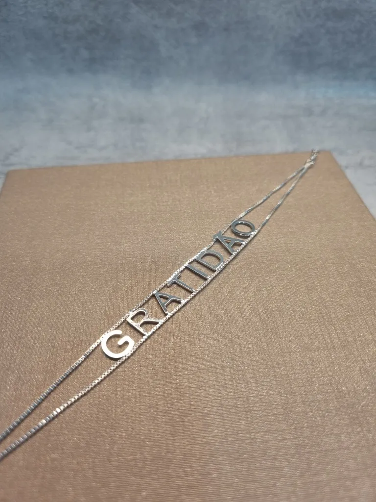 PULSEIRA PRATA GRATIDÃO