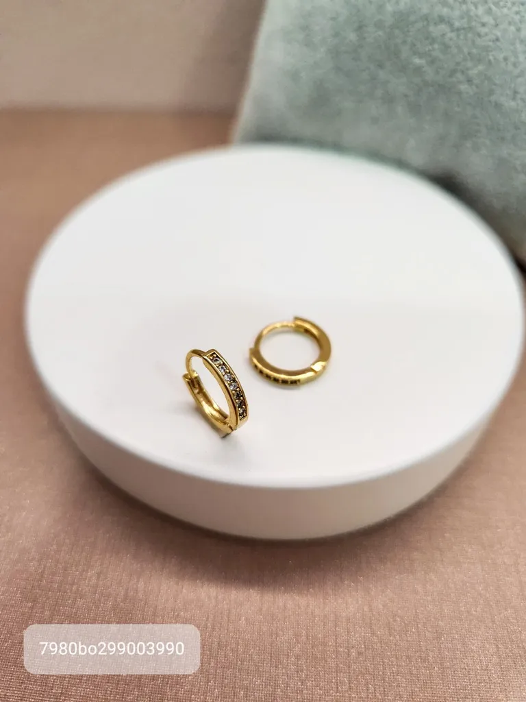 BRINCO ARGOLA OURO M Z INT