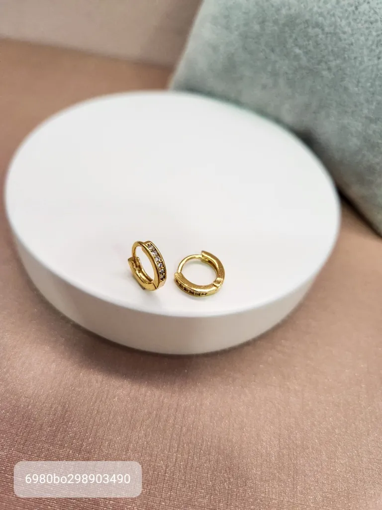 BRINCO ARGOLA OURO P Z INT