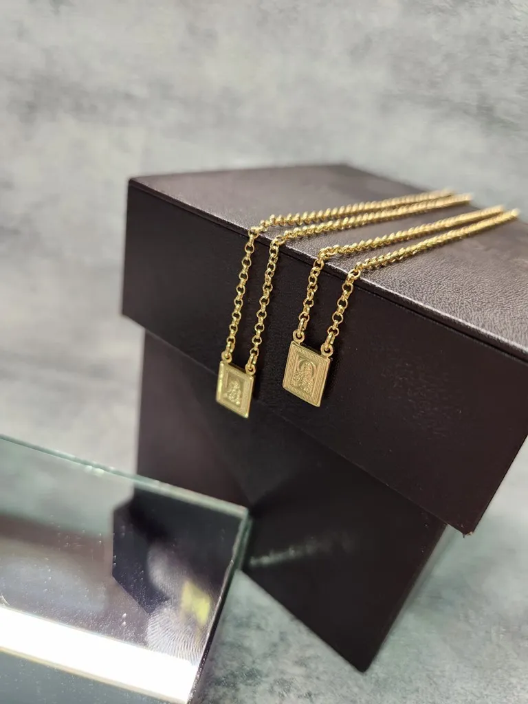 COLAR OURO ESCAP MASC