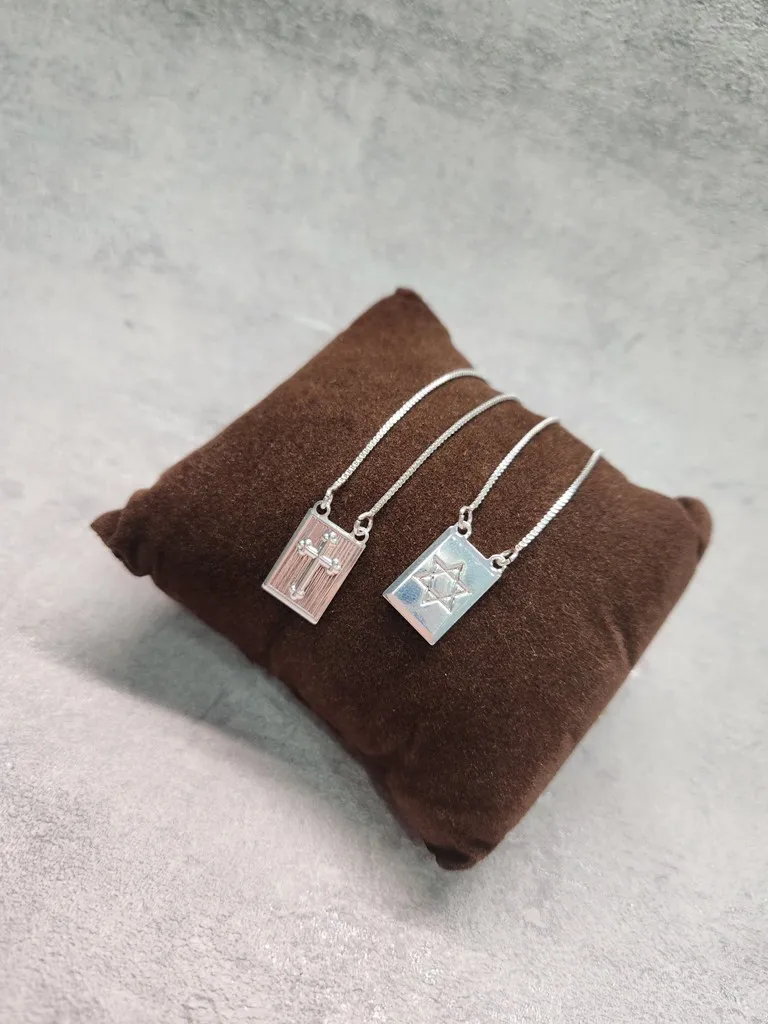 COLAR PRATA ESCAP MASC DAVID