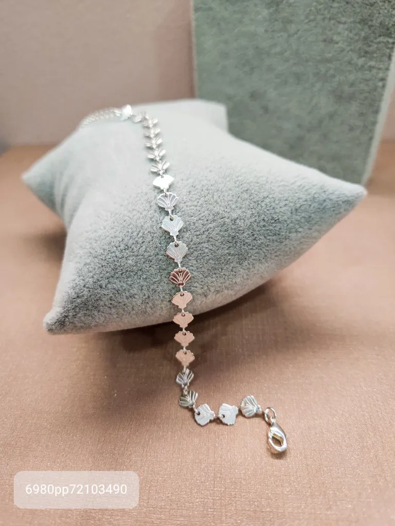 PULSEIRA PRATA CONCHINHAS
