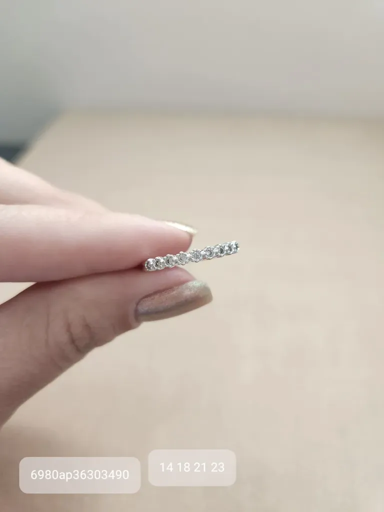 ANEL PRATA APARADOR FLOR