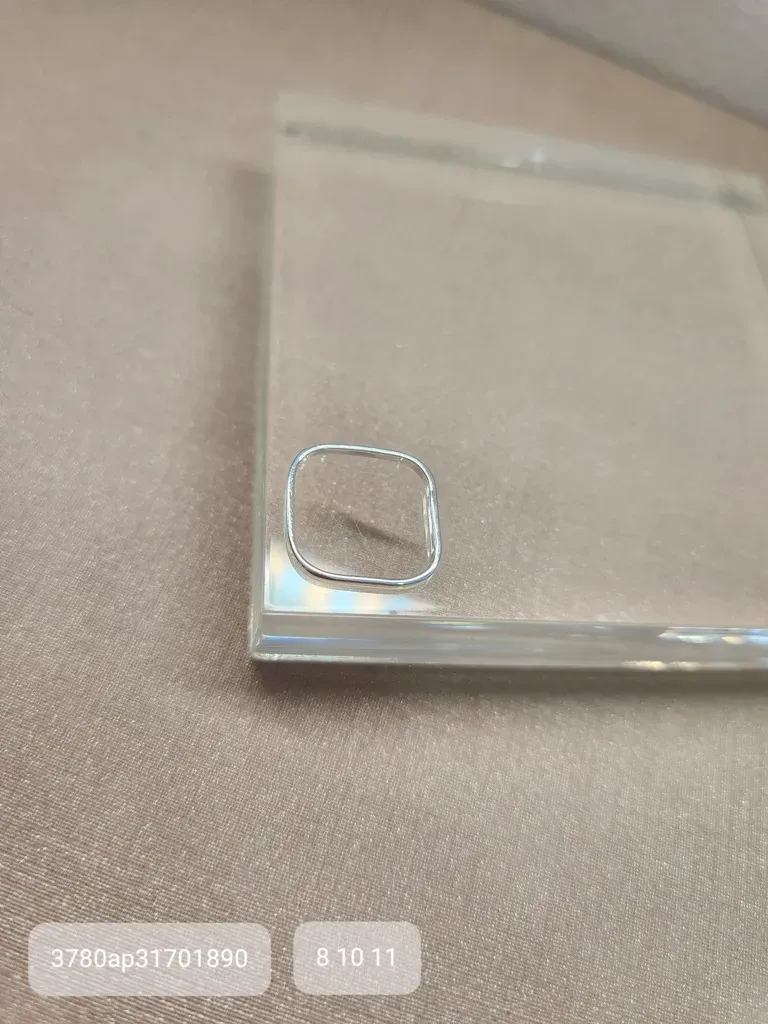 ANEL PRATA FALANGE QUADRADO