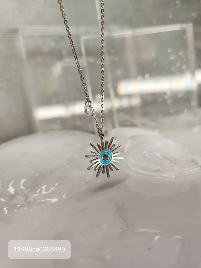 COLAR AÇO OLHO RAIOS