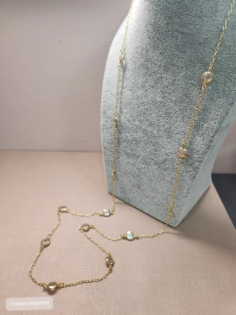 COLAR OURO LONGO TIFFANY