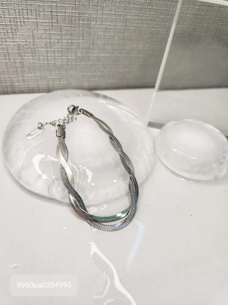 PULSEIRA AÇO ENTRELAÇADO