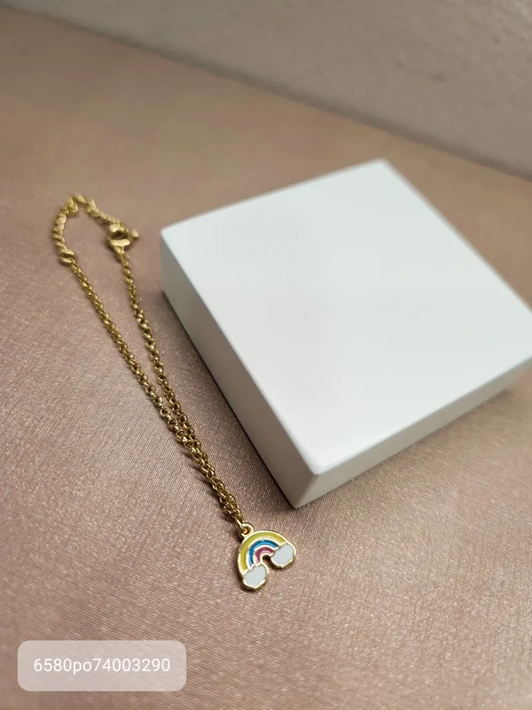 PULSEIRA OURO ARCO IRIS