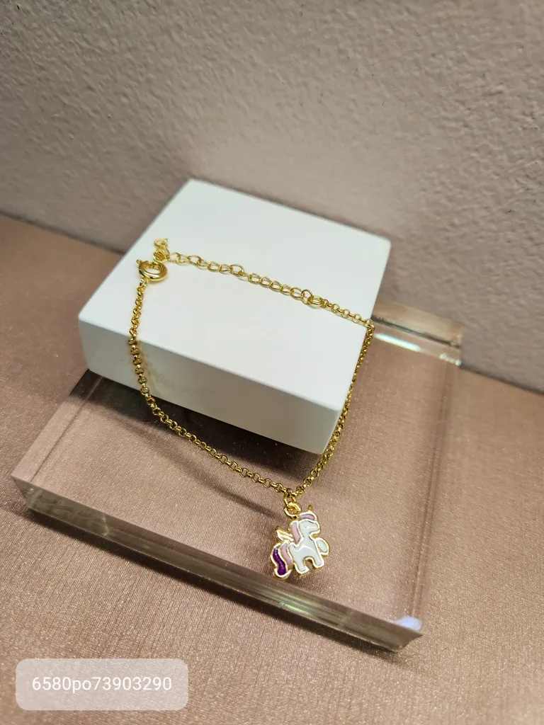 PULSEIRA OURO UNICORNIO