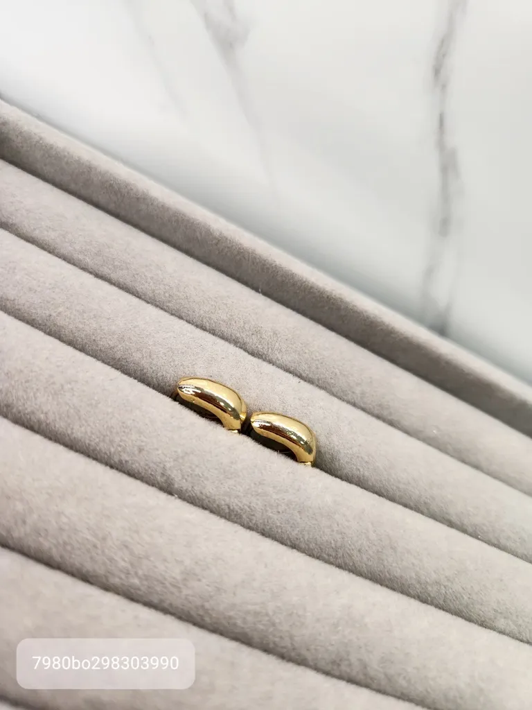 BRINCO ARGOLA OURO P GORD L