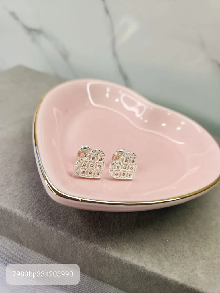 BRINCO PRATA CORAÇÃO ARABESCO Z