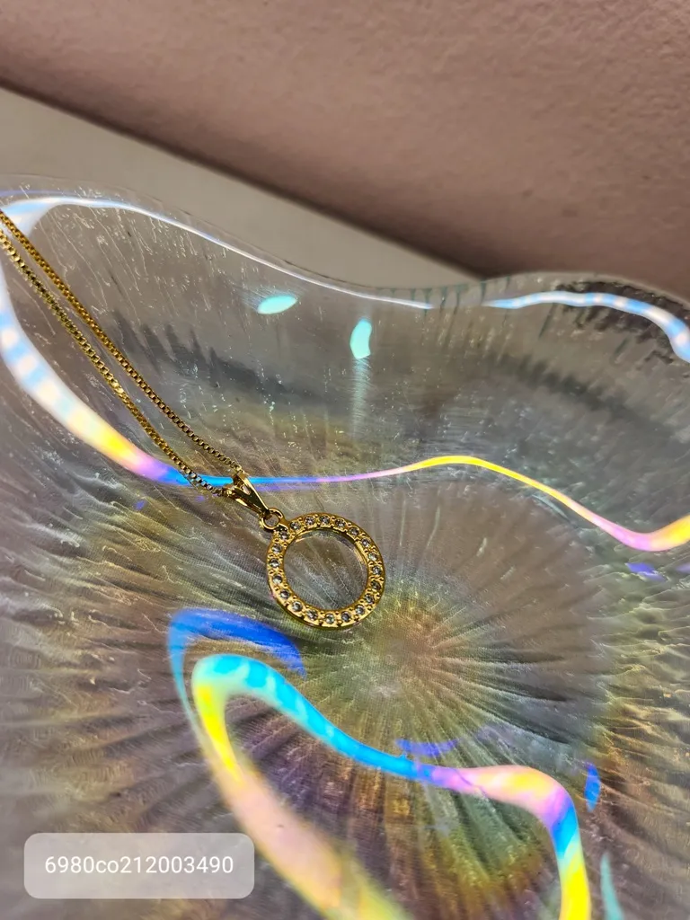 COLAR OURO CIRC VAZ Z