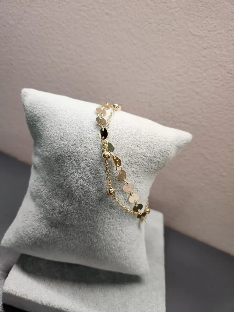PULSEIRA OURO DUPLA DISCO