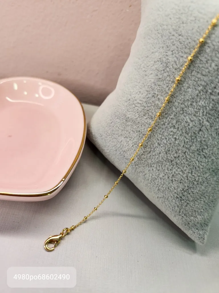 PULSEIRA OURO MINI BOLINHA