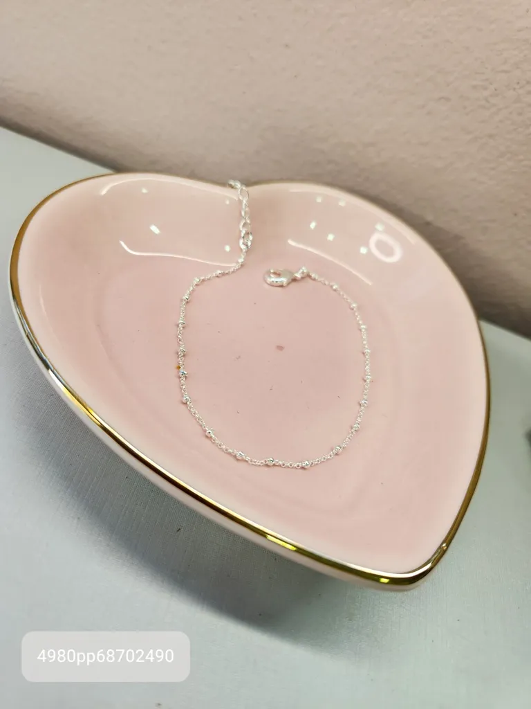 PULSEIRA PRATA MINI BOLINHA