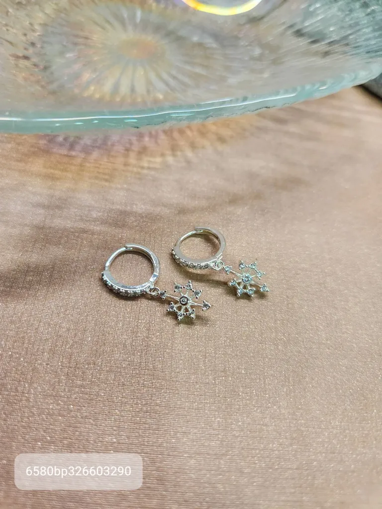 BRINCO PRATA ARGOLINHA FLASH ZIR