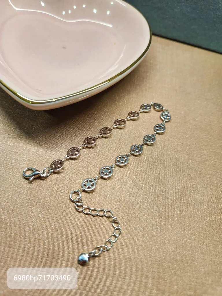 PULSEIRA PRATA CIRC ESTRELA