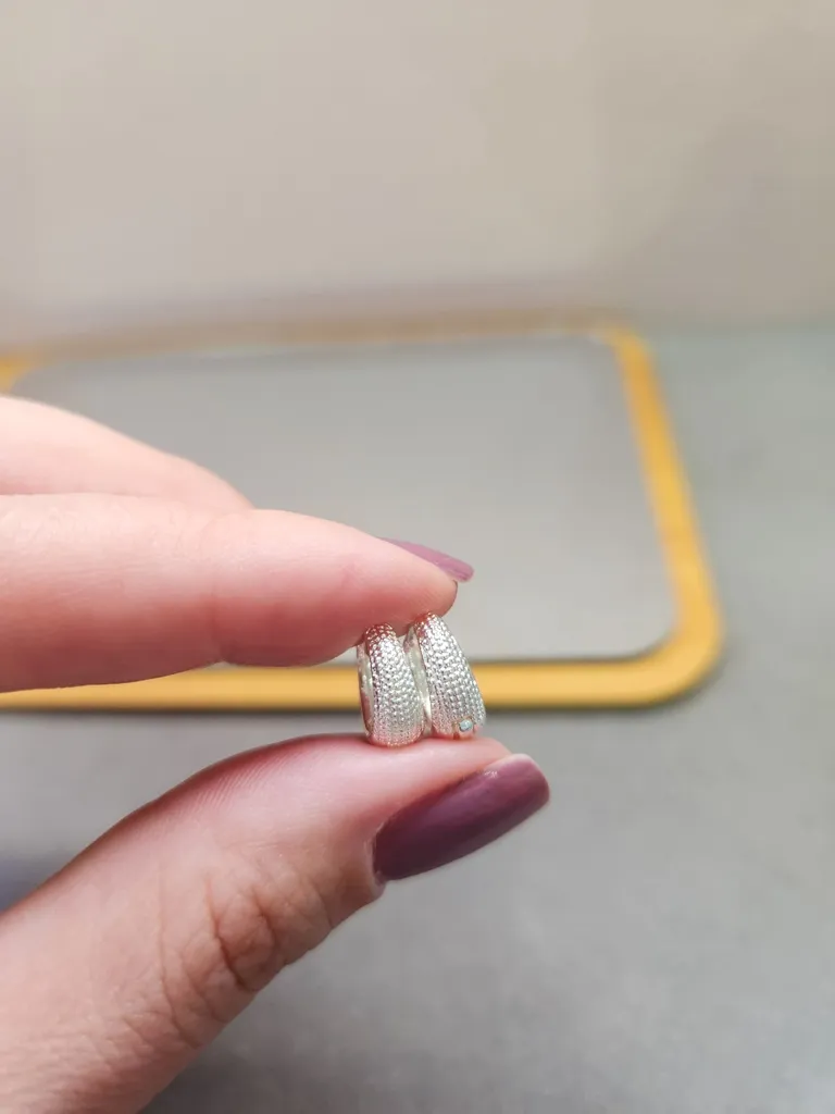 BRINCO PRATA CRAQUELADA P