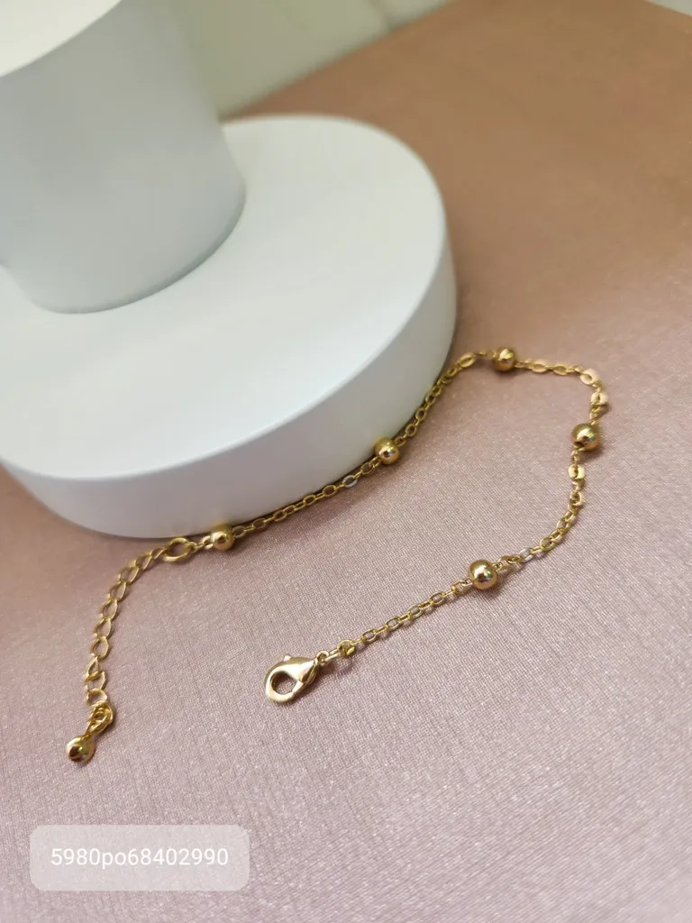 PULSEIRA OURO BOLINHA CLASSIC