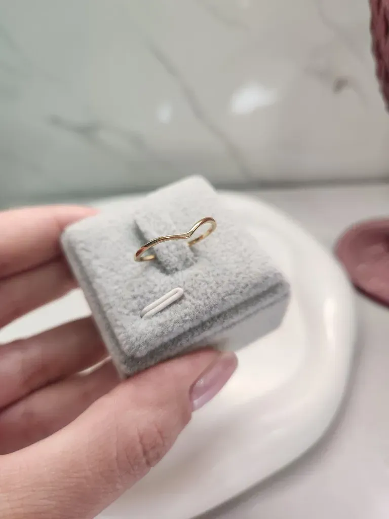 ANEL OURO PONTA FINA