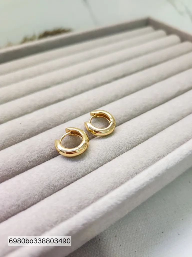 BRINCO OURO ARGOLA CLASS L P