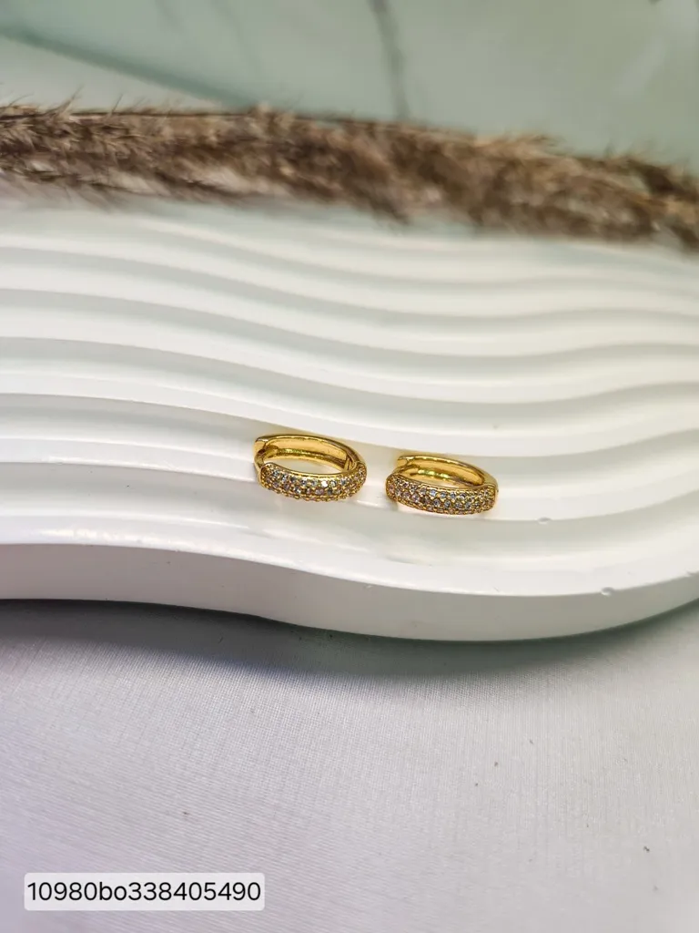 BRINCO OURO ARGOLA CLASS Z G