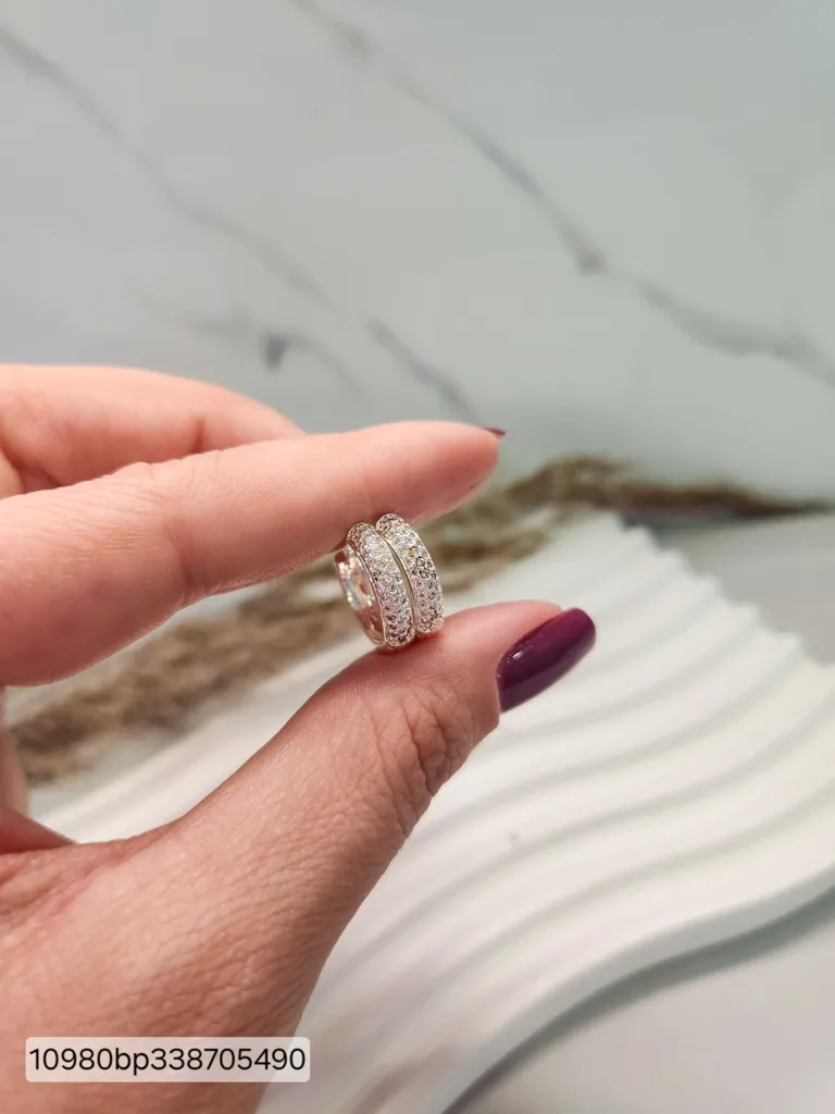 BRINCO PRATA ARGOLA CLASS Z G