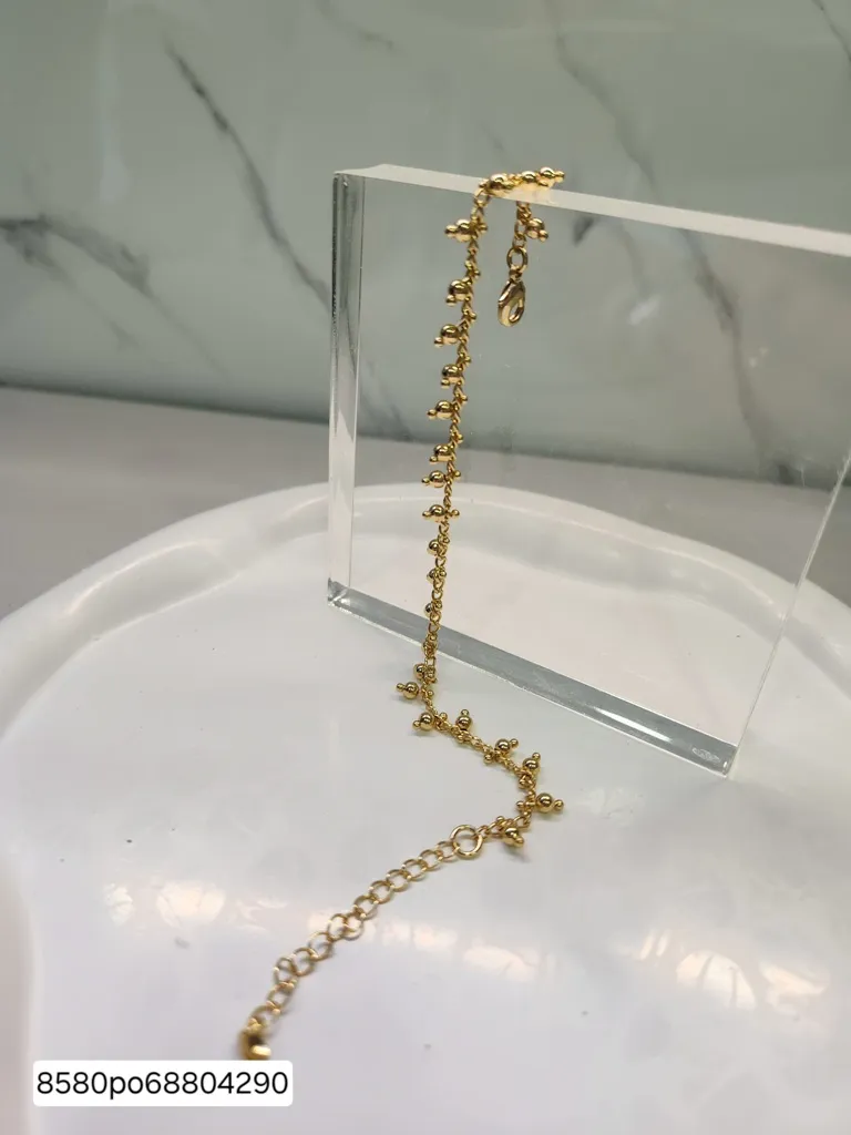 PULSEIRA OURO BOLINHA PINO